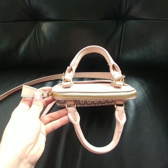 Pink Mini Leather Purse - Picture 4 of 7